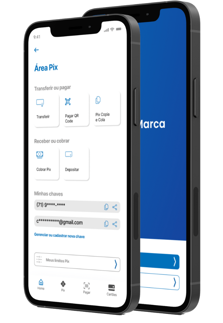 Aplicativo Antrak Bank com recursos de transferência e Pix